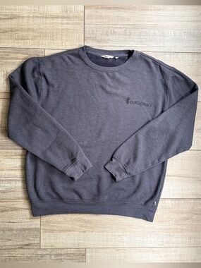 Cotopaxi 80% Organic Cotton Crew - Made in India - Boxy Unisex Fit M